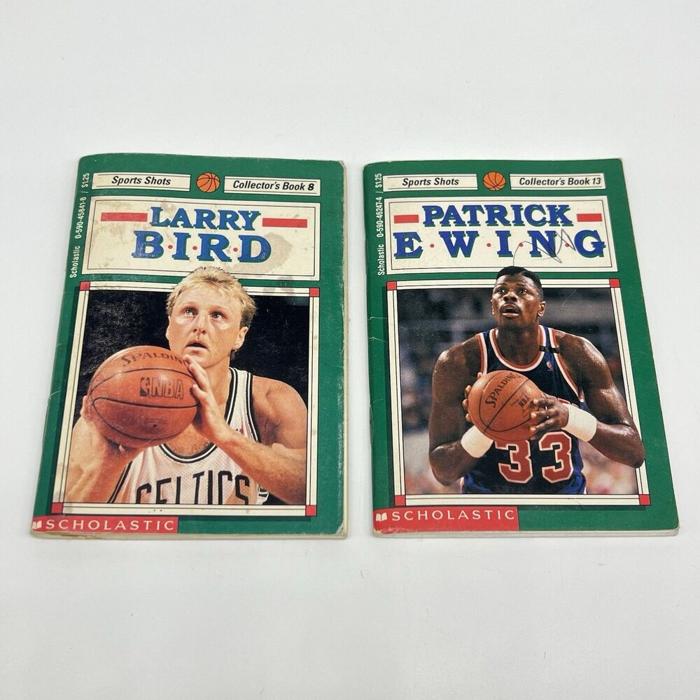 VTG 90s Scholastic “Sports Shots” Collectors Mini-Book Lot of 11 Jordan Marino - Picture 7 of 16